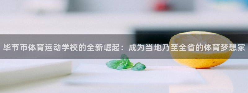 尊龙官方正版app娱乐首页官网下载：毕节市体育运动学校的全新