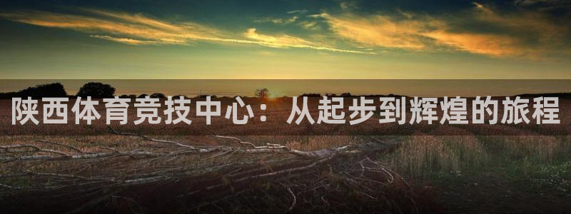 尊龙官网下载平台注册要钱吗是真的吗：陕西体育竞技中心：从起步