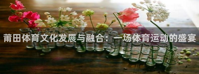 尊龙官网下载平台假的吗是真的吗:莆田体育文化发展与融合:一场