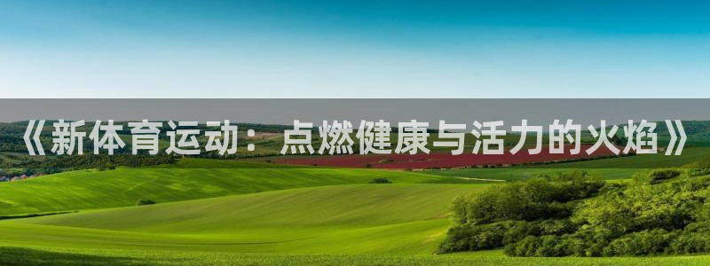 尊龙官方正版app娱乐:《新体育运动:点燃健康与活力的火焰》